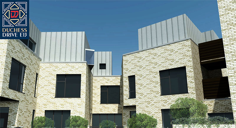 Duches Drive E13 housing development